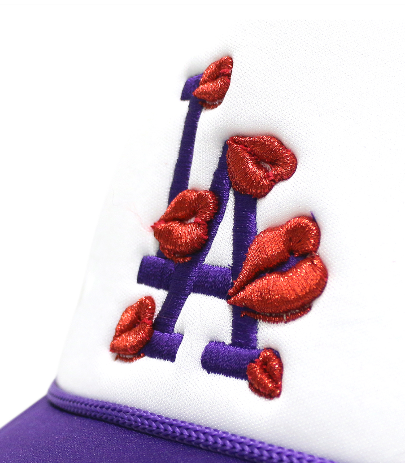 LA To Live and Fly in Trucker Hat PURPLE