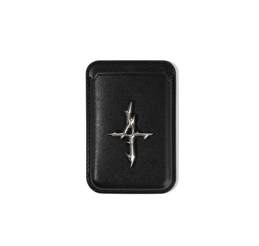 4 Symbol Pendant Magsafe Card Case BLACK