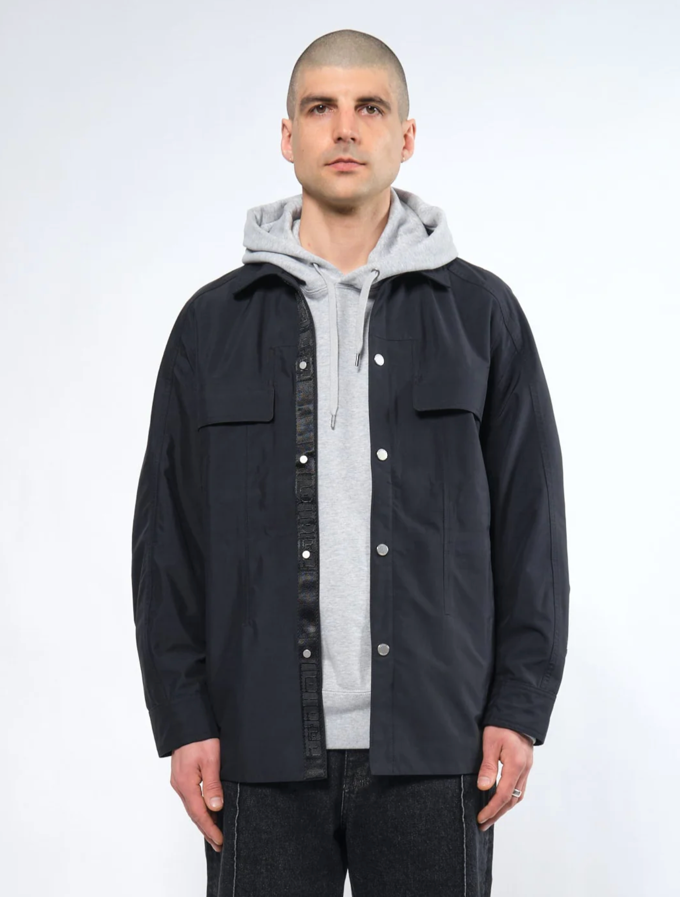 Waterproof Rain Jacket BLACK
