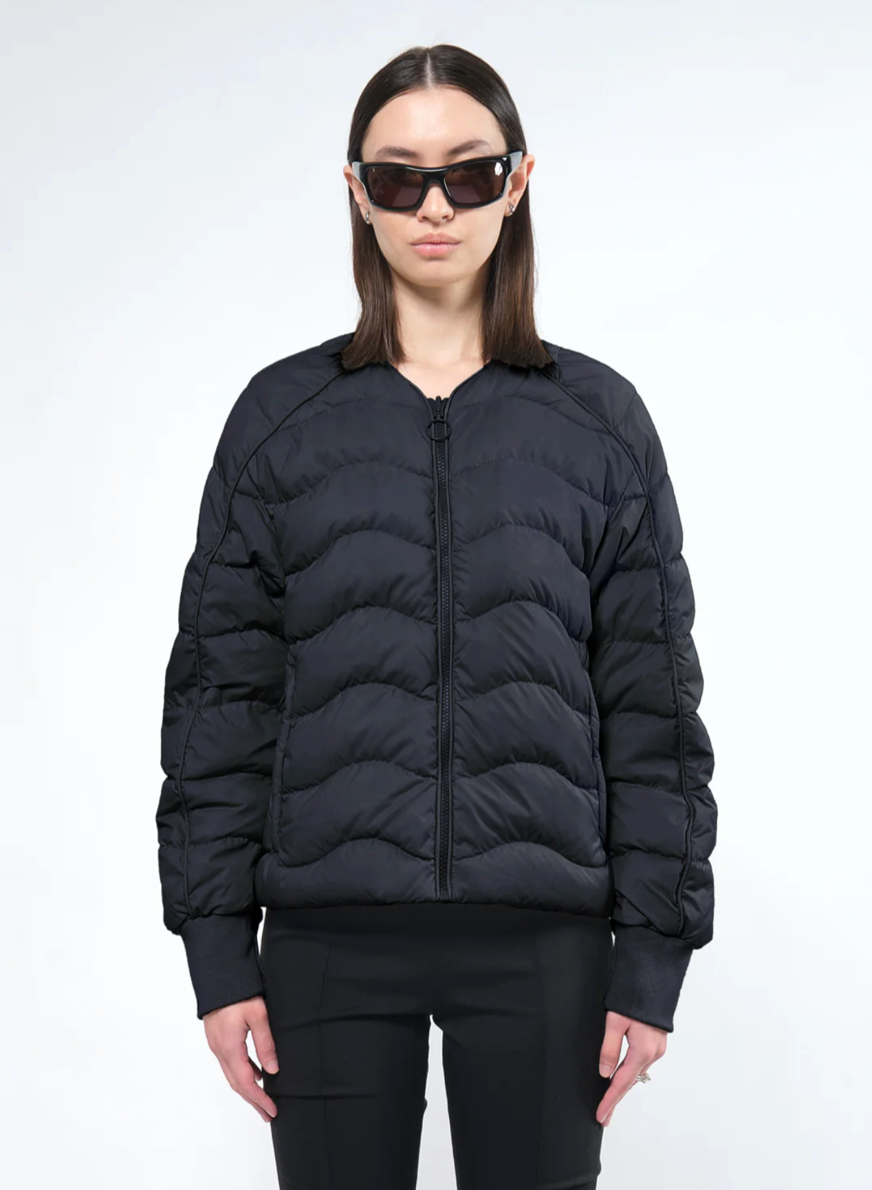 Re:Down® Light Puffer Jacket BLACK