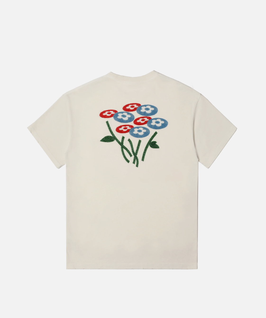 Beads Classic Flower Tee CREAM