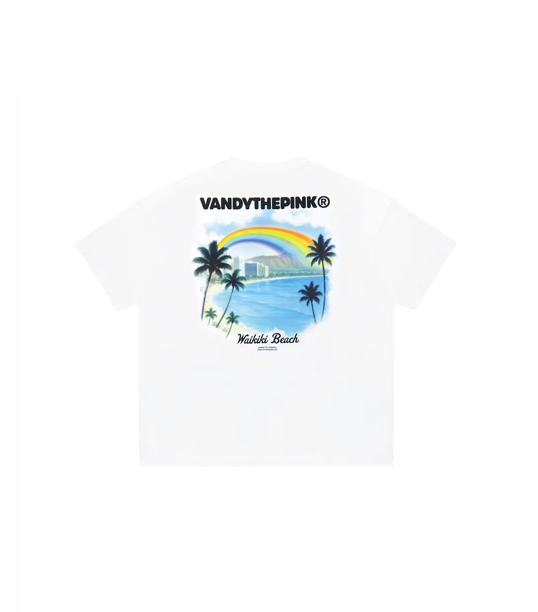 Hawaii Eye Logo Tee WHITE