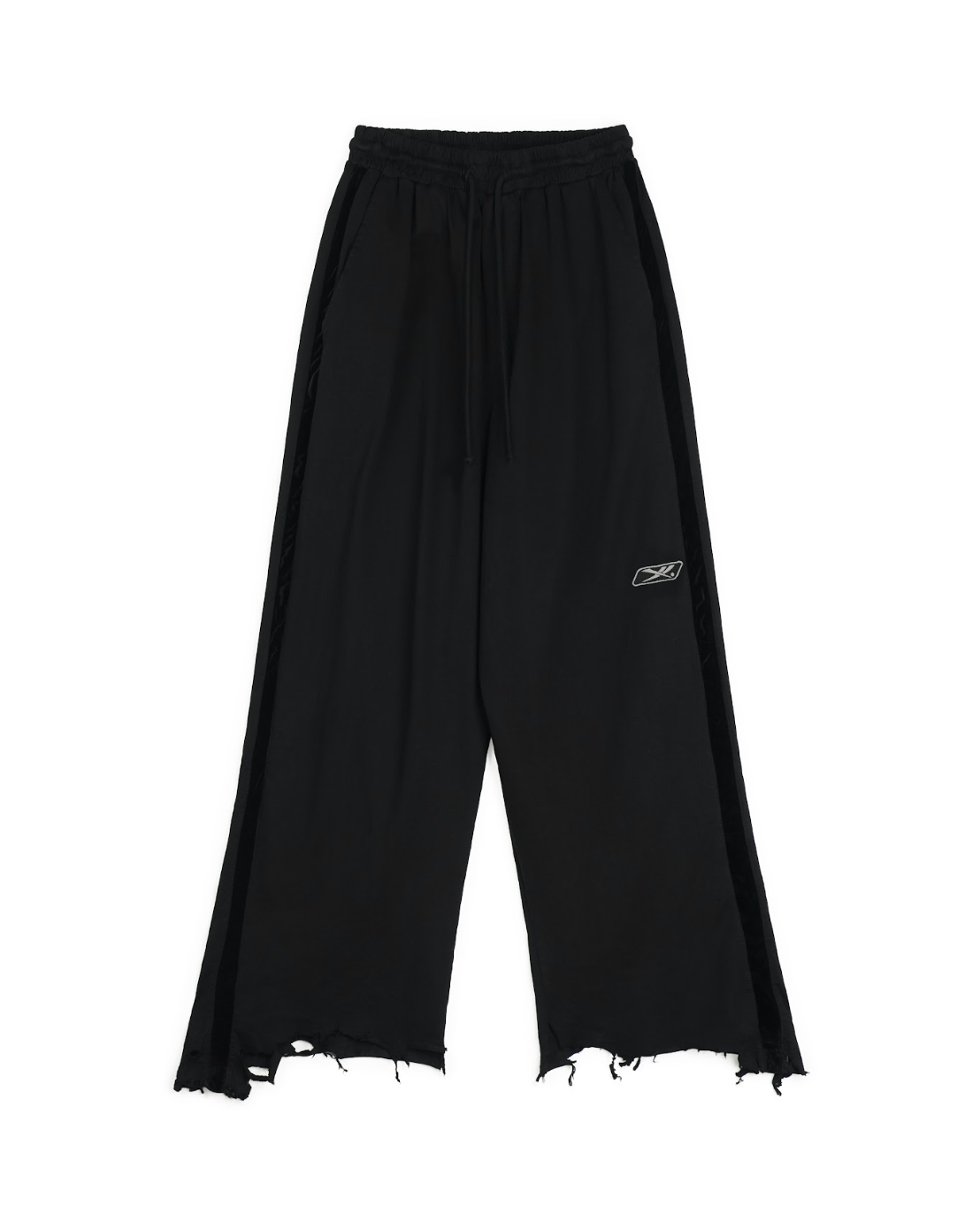 Tuxedo Jersey Sweatpants BLACK