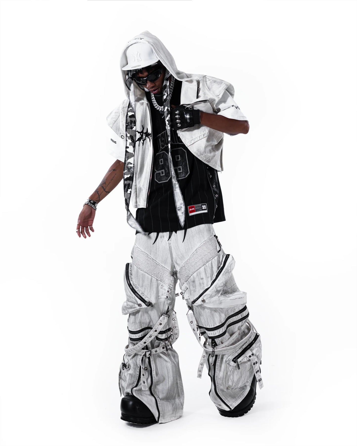 Street Camo 2.0 Durag WHITE