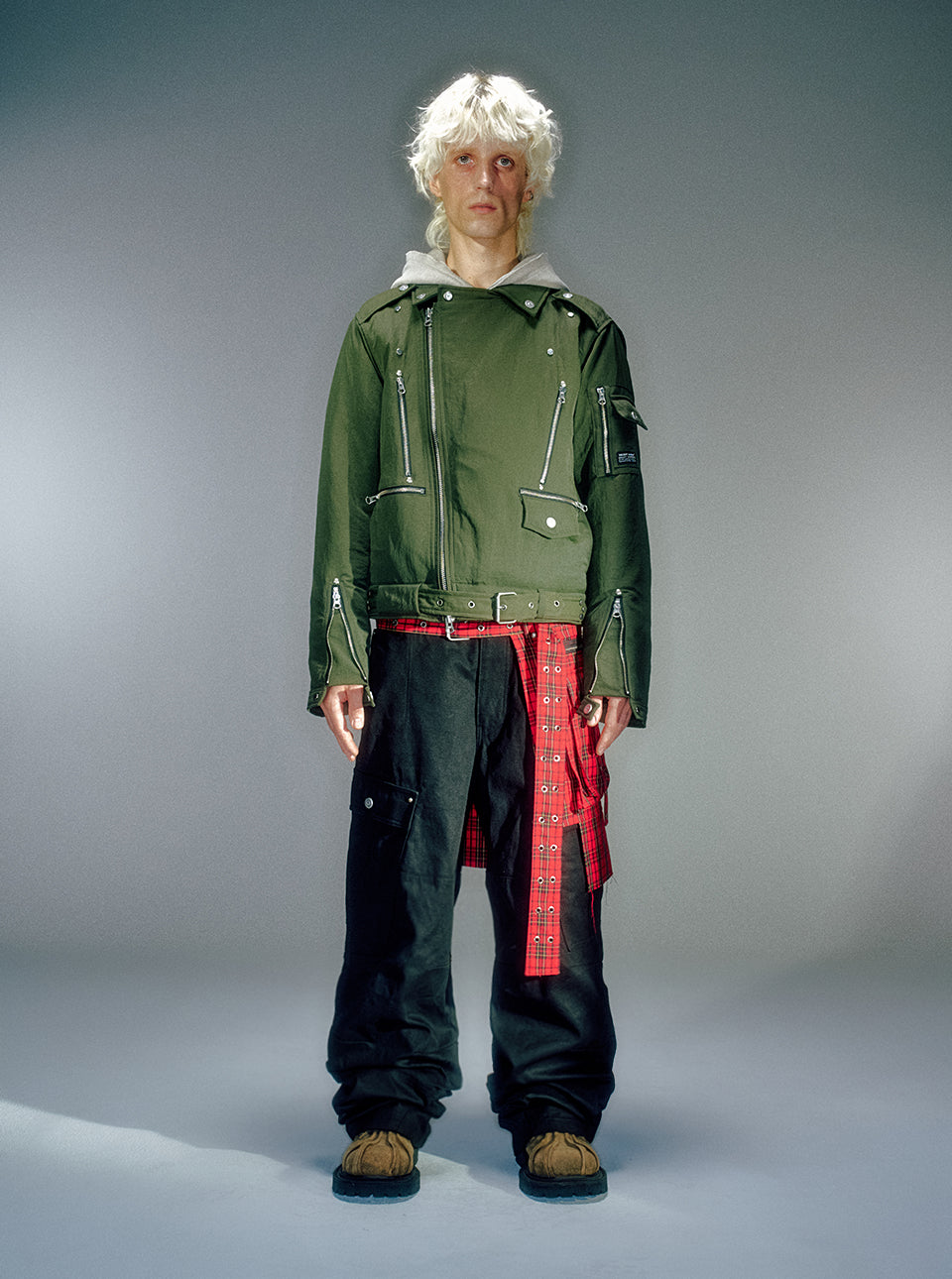 Wayen Military Cargo Pants BLACK