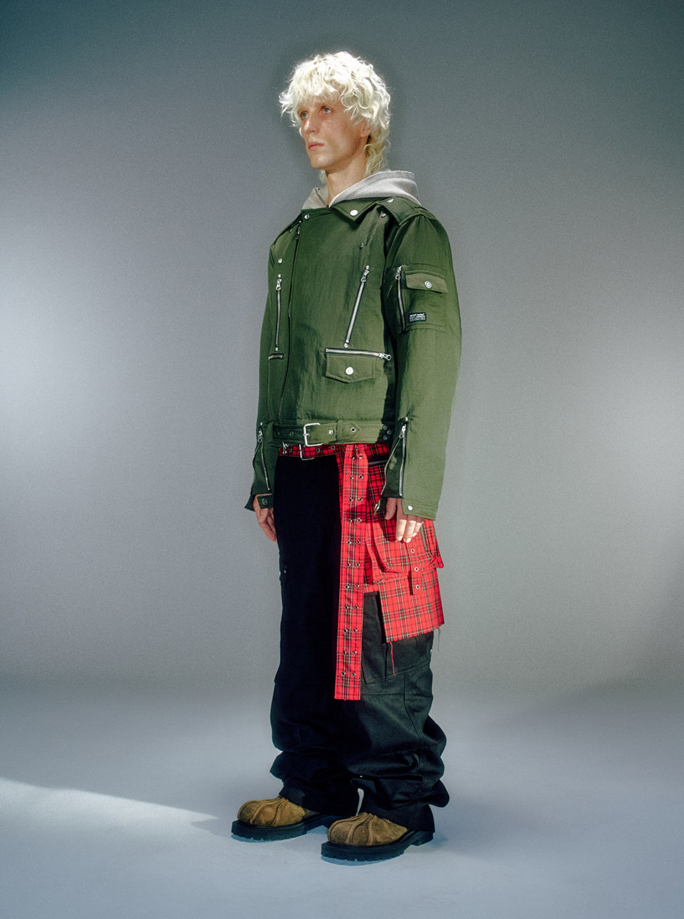 Wayen Military Cargo Pants BLACK