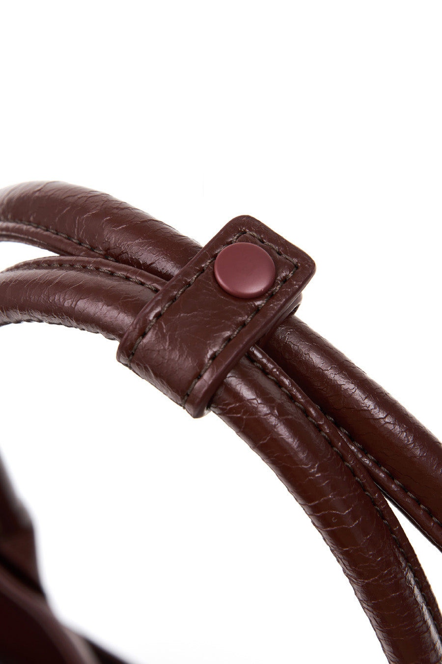 Belted Boat Bag BURGUNDY