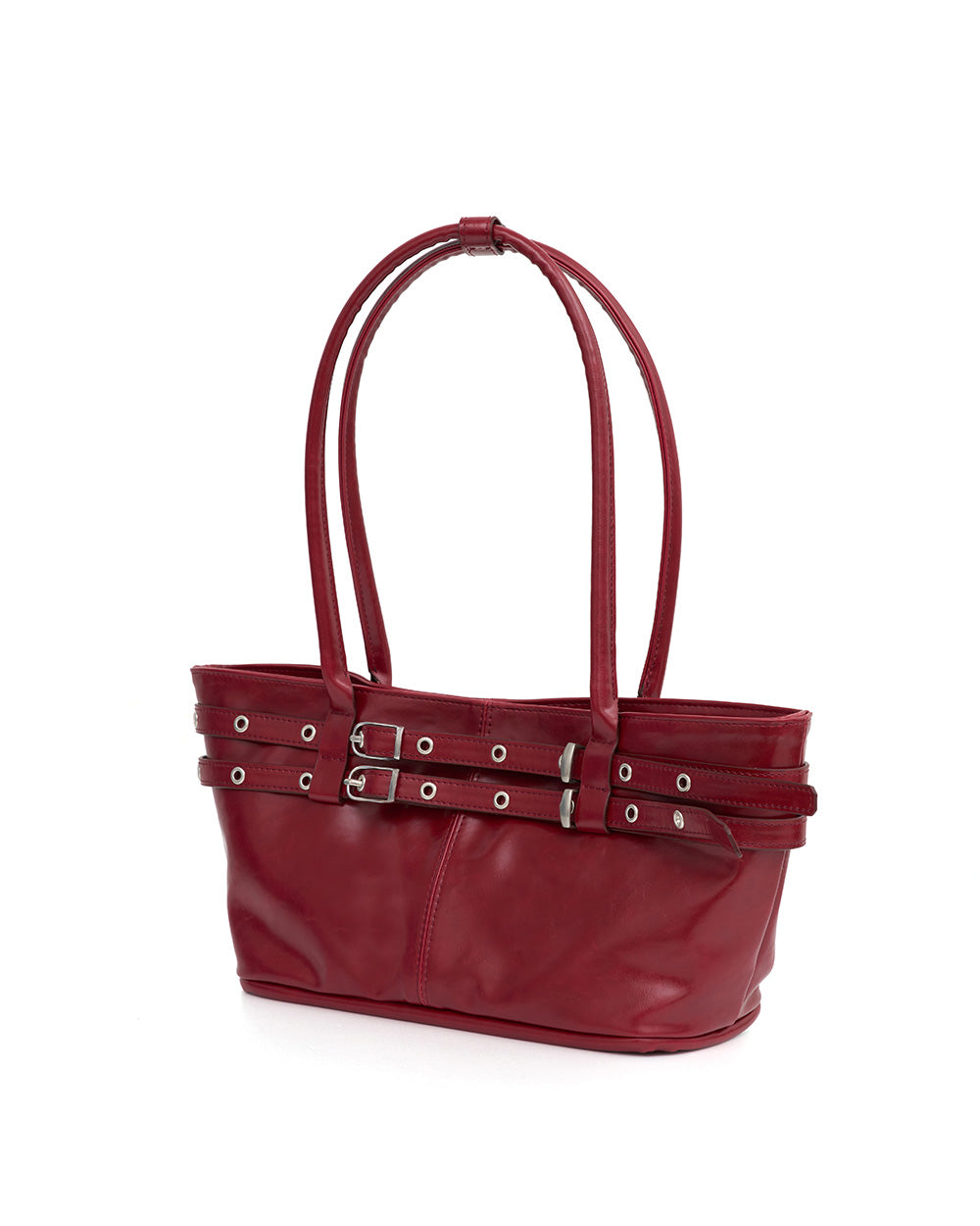 Mini Belted Boat Bag RED