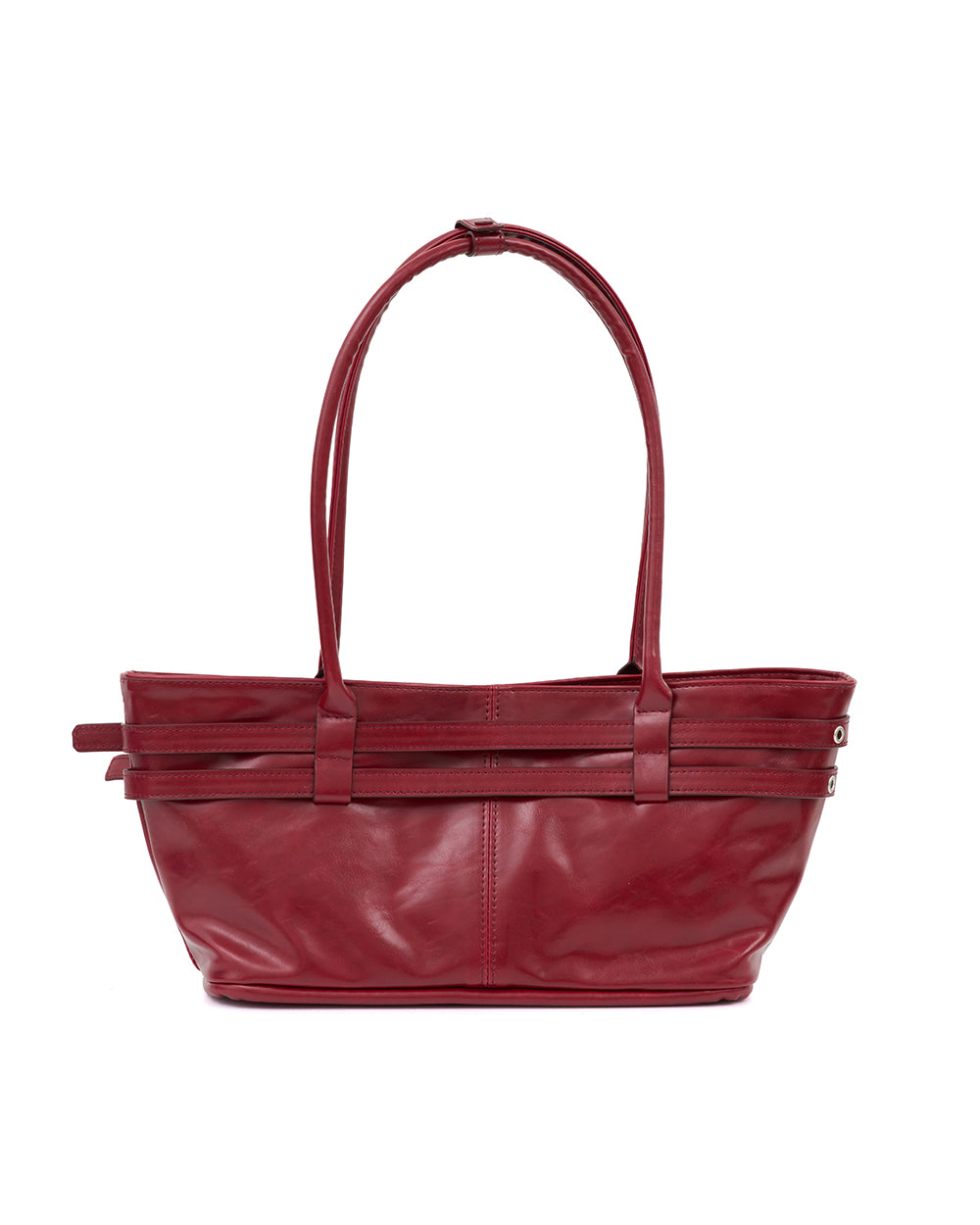 Mini Belted Boat Bag RED