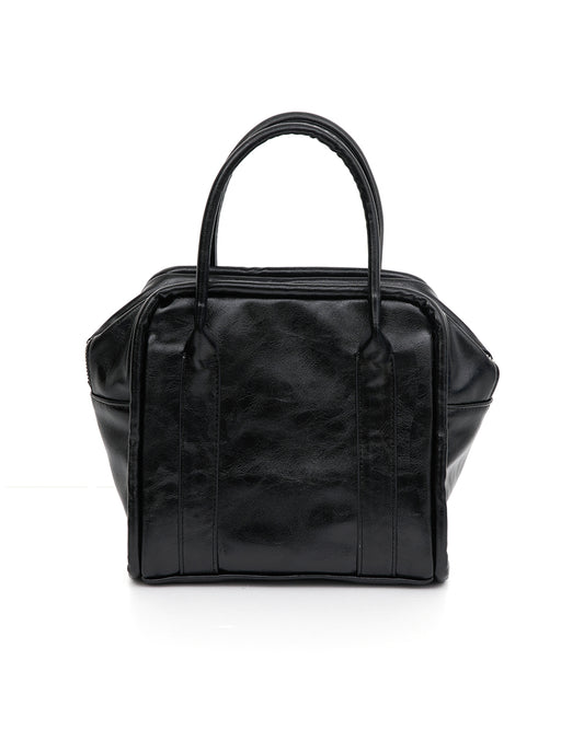 Mini Box Bag Crinkle BLACK
