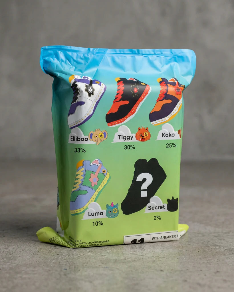 WTP Anniversary Sneaker Blind Box 5 COLORWAYS