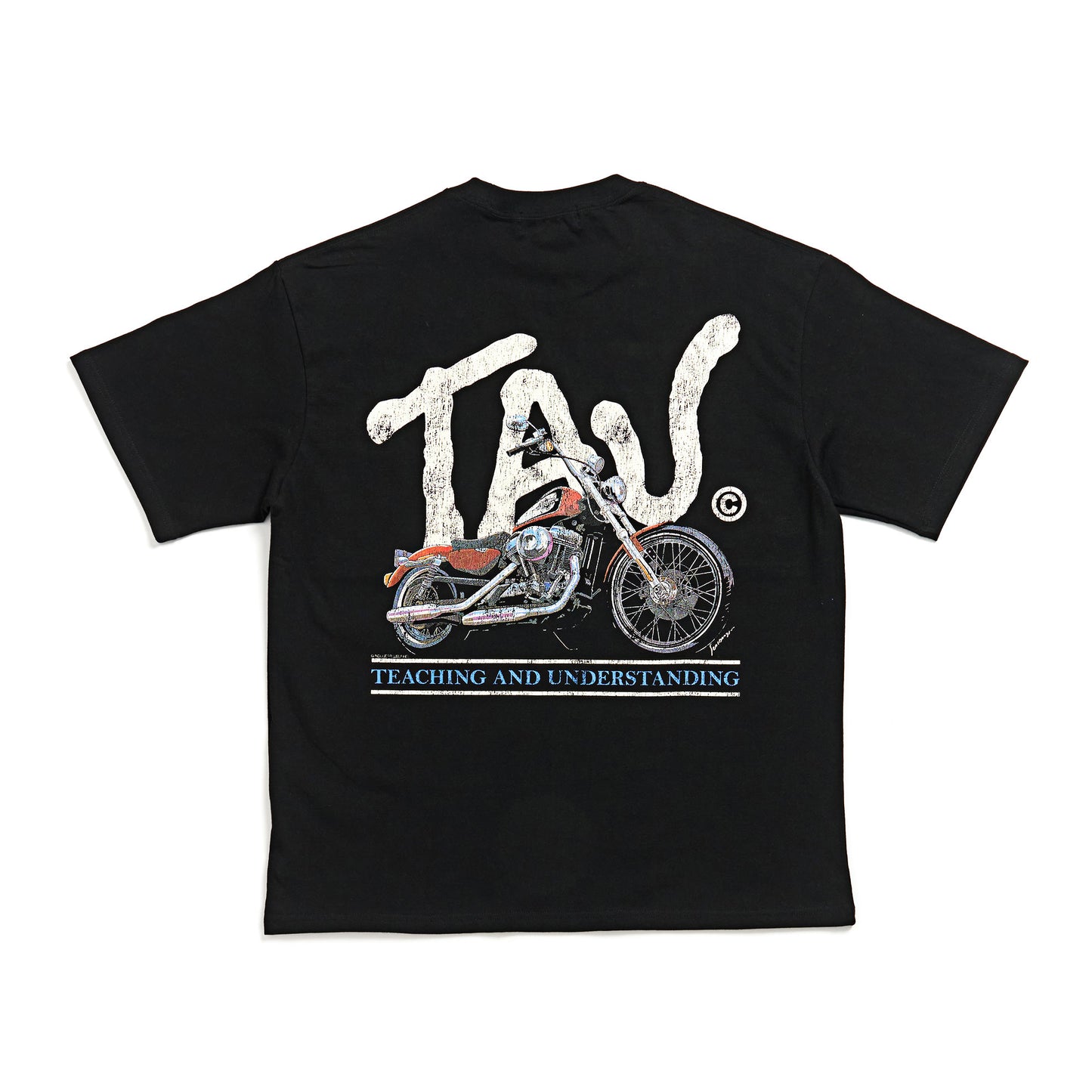 Tau Moto Tee BLACK