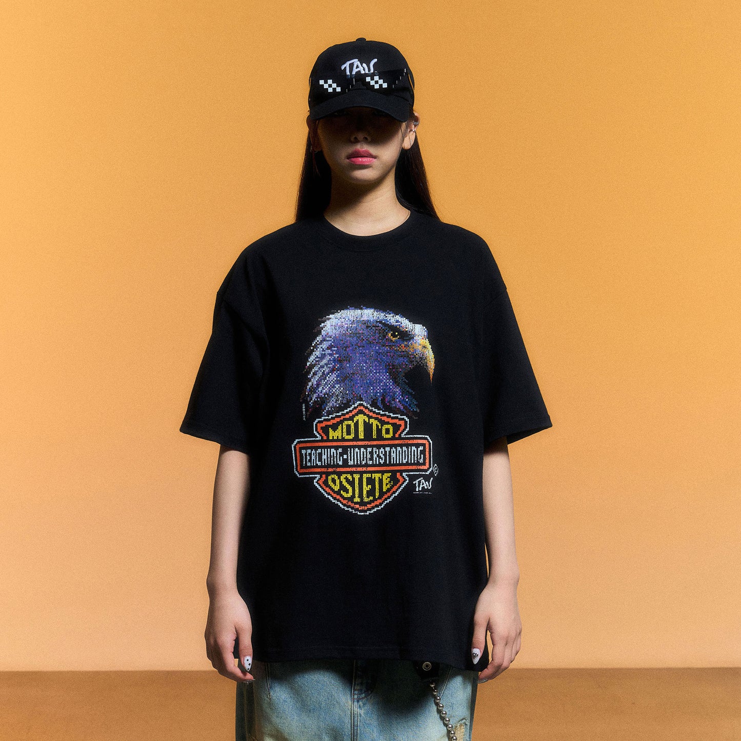 Tau Moto Tee BLACK