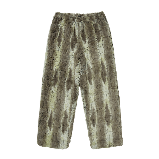 Jindo Mix Faux Fur Pants BEIGE