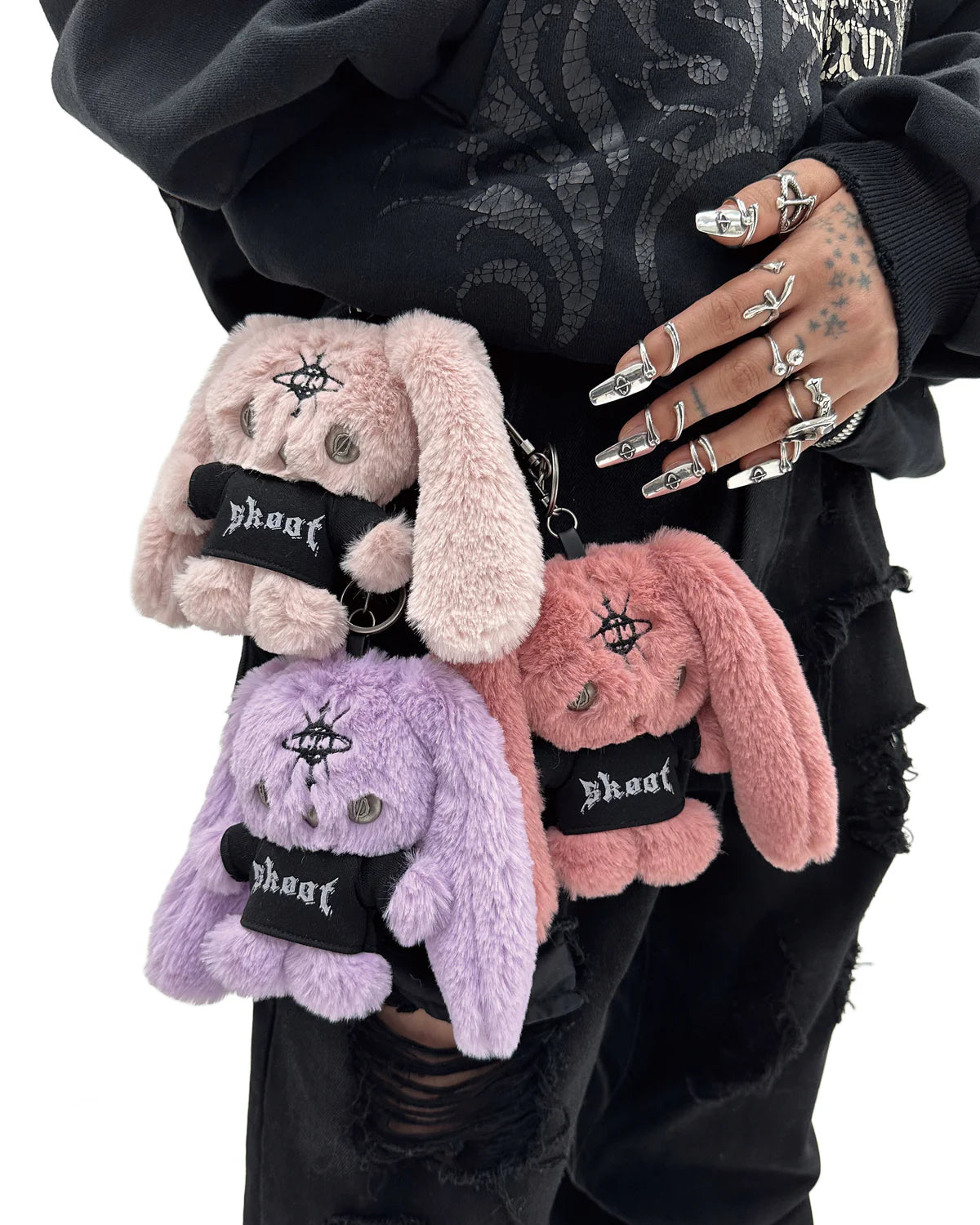 Emochu Keyring PURPLE