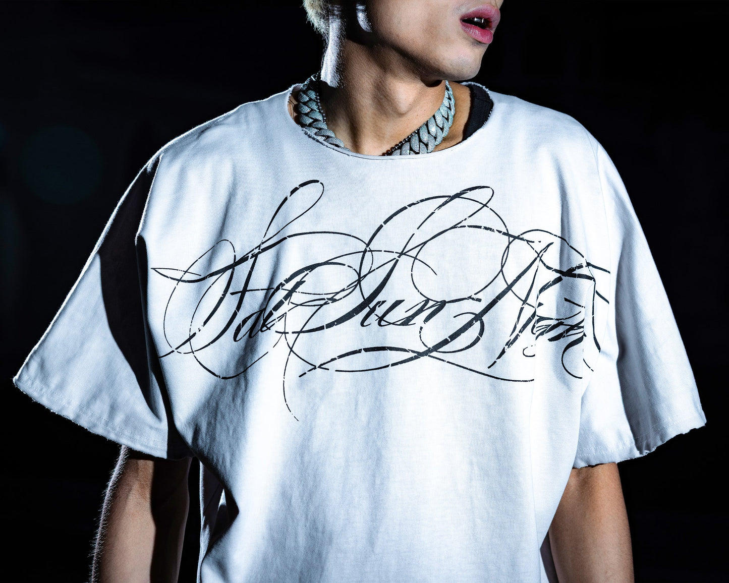 V.06 LOST HORSE BOTH SIDES T-SHIRT WHITE