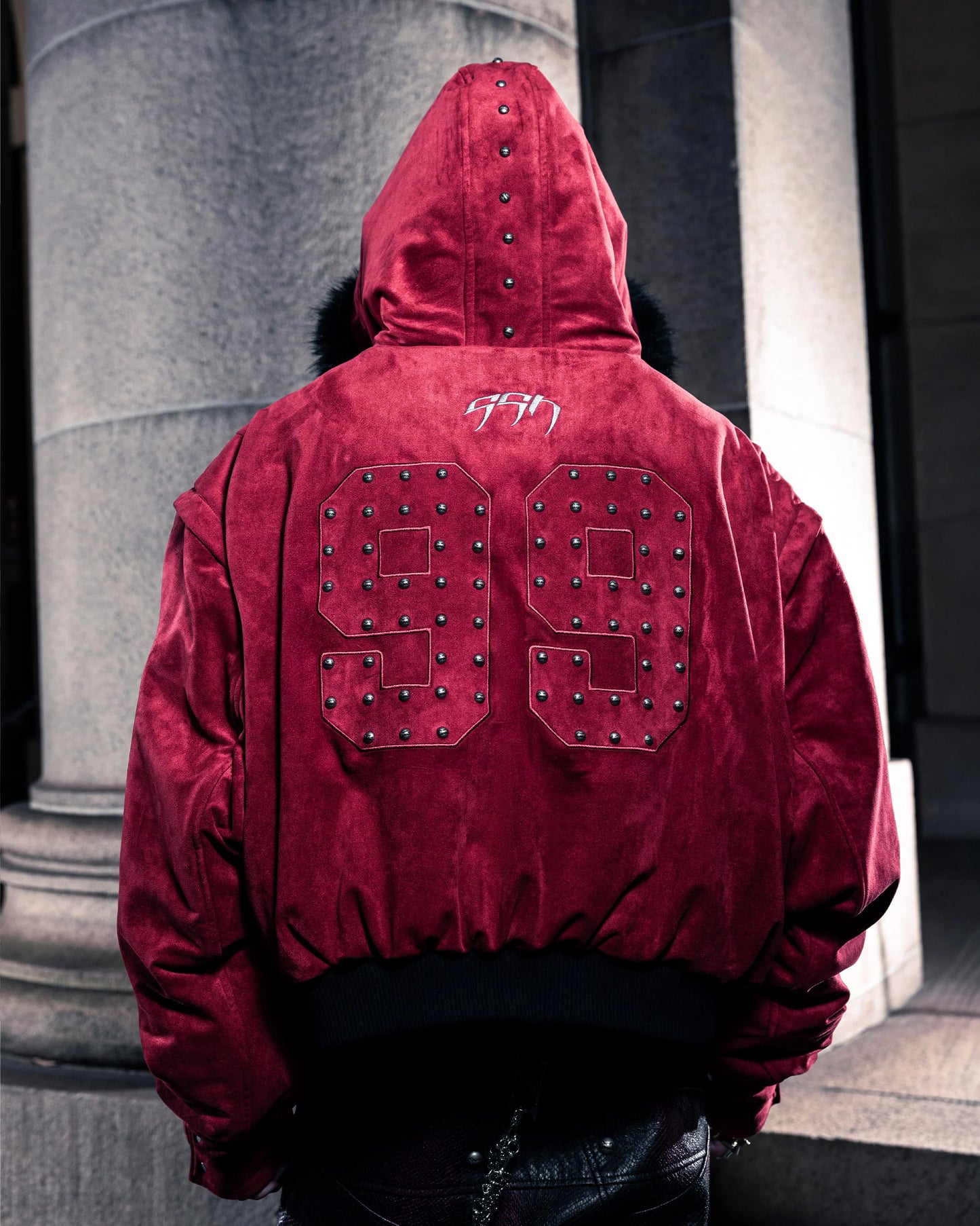 SSN V.05 British Flag Design Leather Jacket